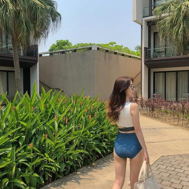サイドリボンが可愛いセパレート水着♡ S2715