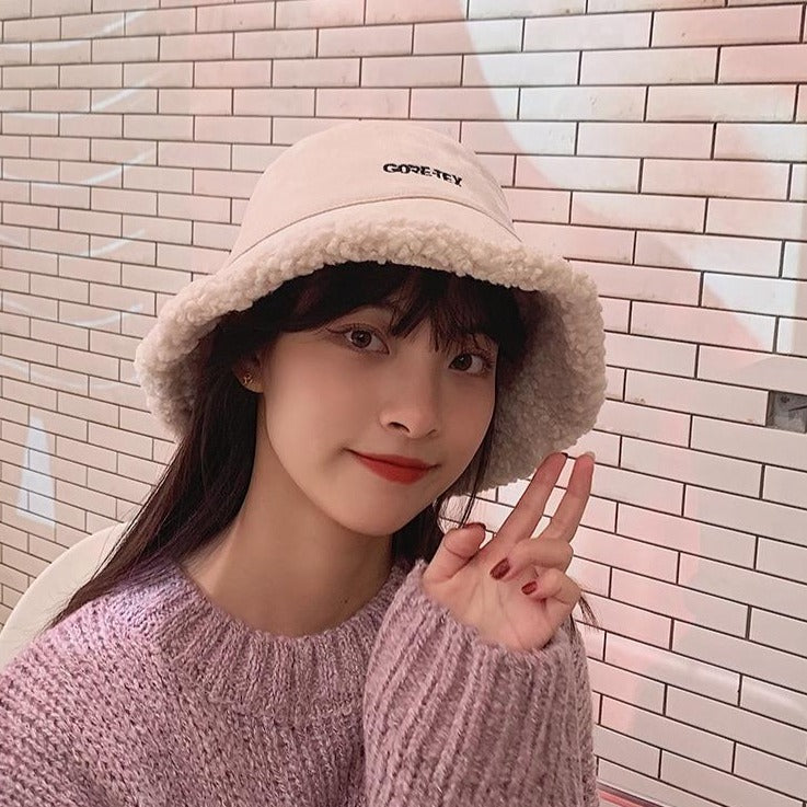 リバーシブルボアバケハ♡ユニセックスでおしゃれ S2122