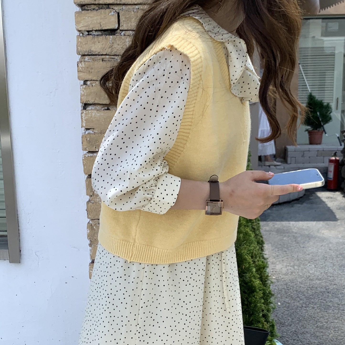ふんわりタッチのベスト♡ S2632