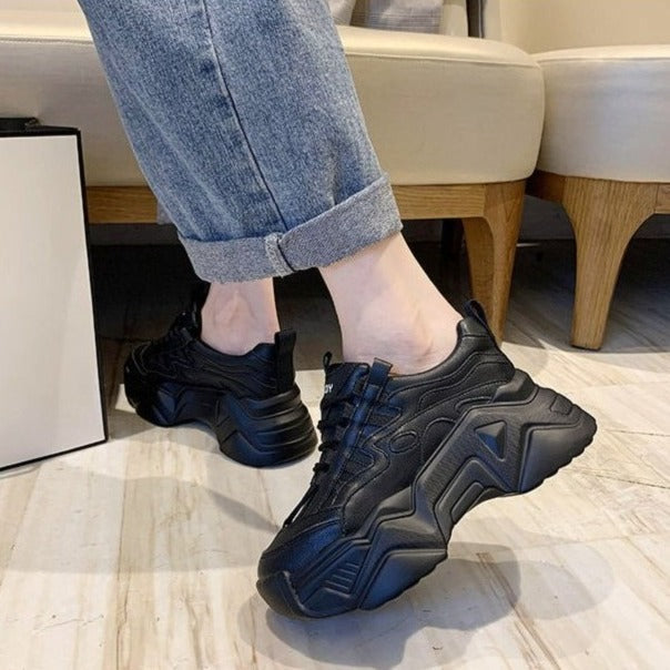 厚底ダッドスニーカー♡ かわいい日系デザイン S2781