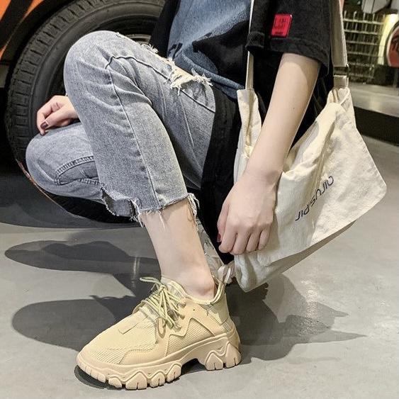 シンプルで可愛い厚底スニーカー♡ S2704