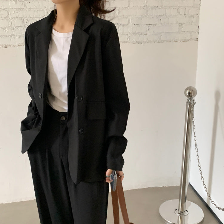 シンプルでかわいいダブルジャケット♡ S2657