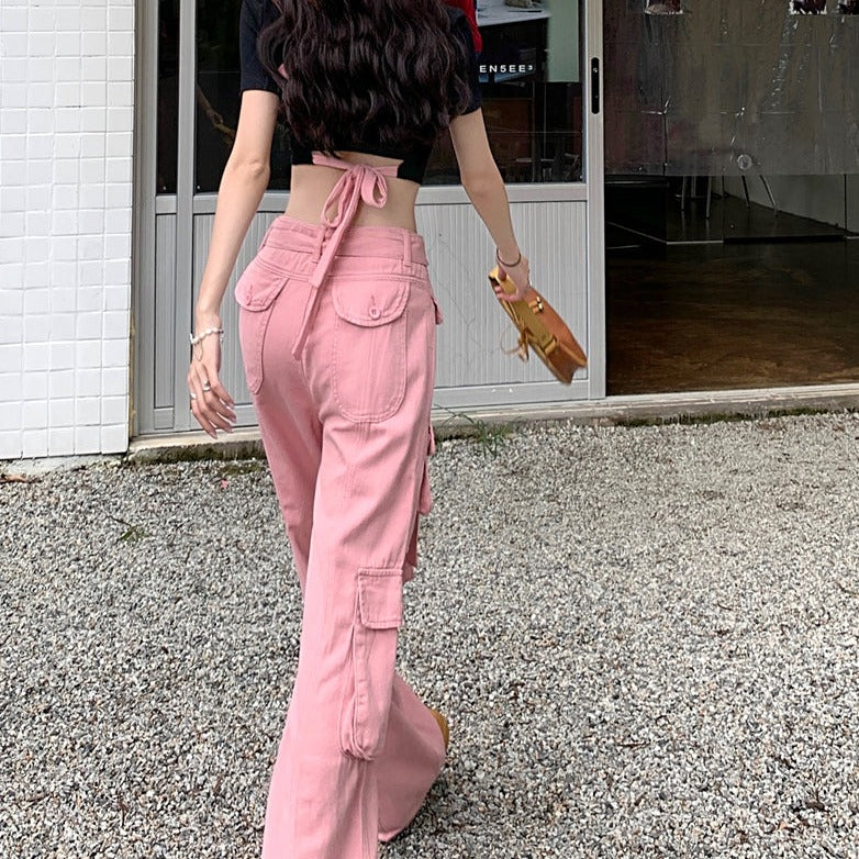 カラーカゴパンツ♡ゆるふわデザインで大人可愛い S1334