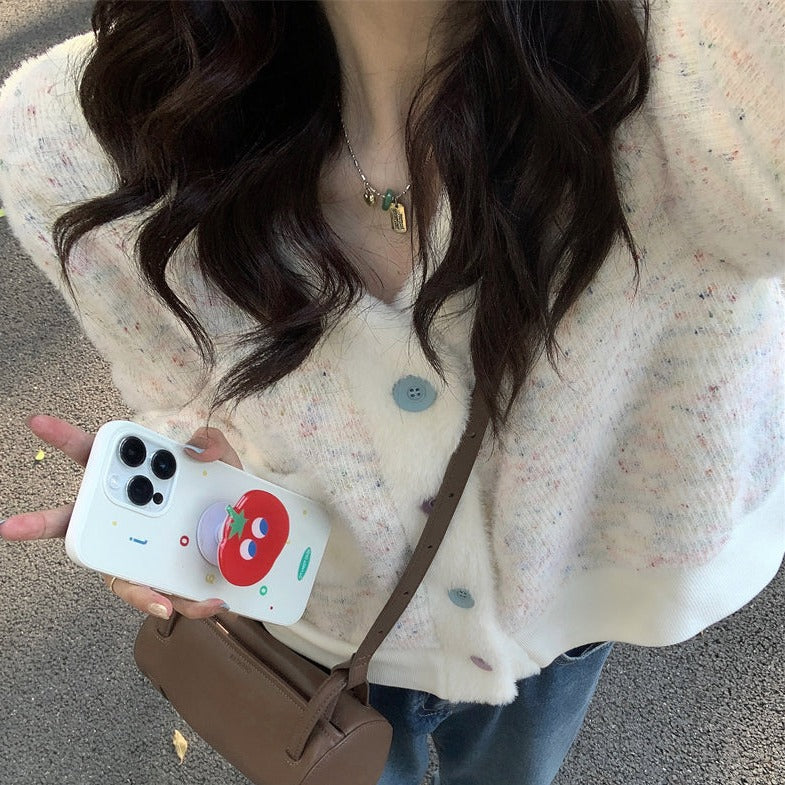 クッキーなニットカーディガン♡大人可愛い着こなしに S1265