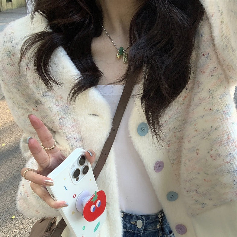 クッキーなニットカーディガン♡大人可愛い着こなしに S1265