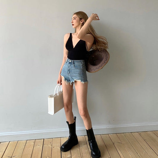 ニットキャミソール 〜大人可愛いワンピース風〜 S1373