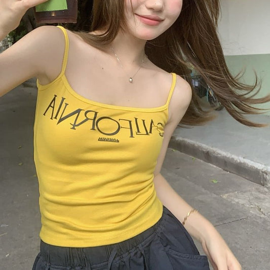 レターキャミソール♡オシャレガールの夏定番アイテム S1333