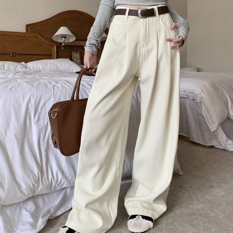 デニムホットパンツ ボア裏起毛で暖か♡ S1211