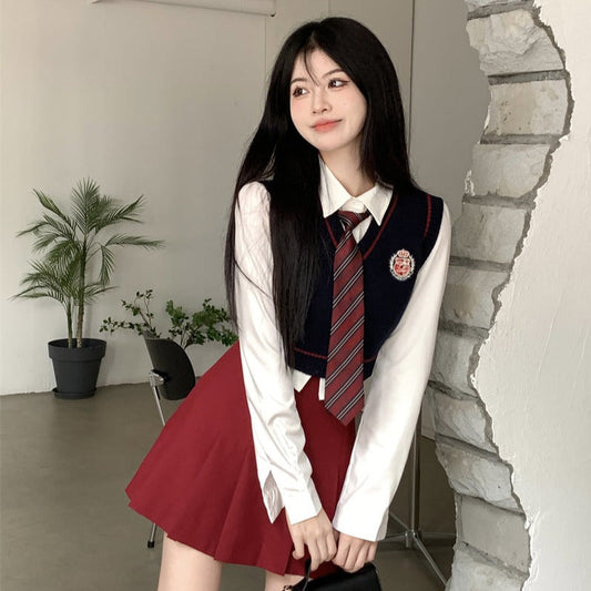 スクールニットベストセット【単品OK】 S1919