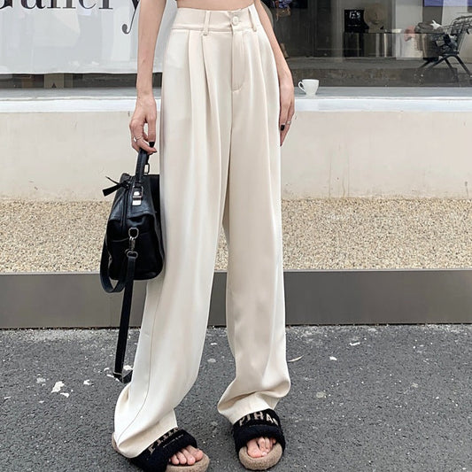 美脚タックストレートパンツ♡ルーズで着心地抜群 S1368