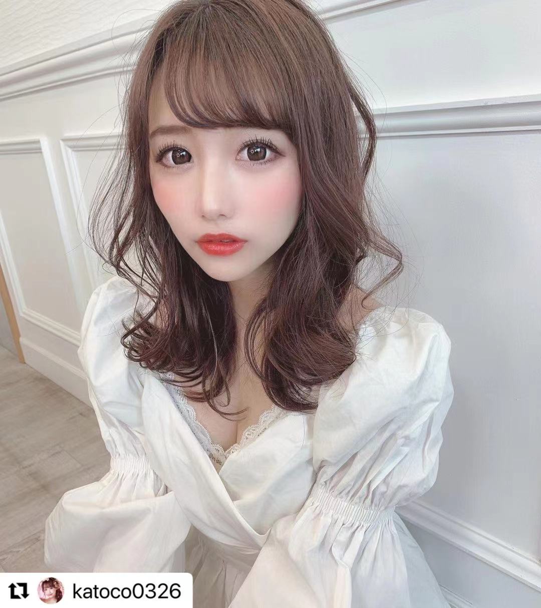 パフスリーブのカシュクールブラウス♡ふんわり大人可愛い S1781