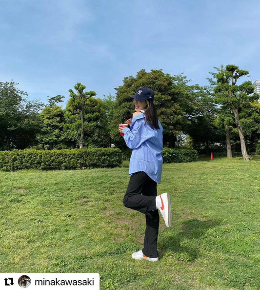 ボーダーシャツ 大人可愛いストライプトップス S1763