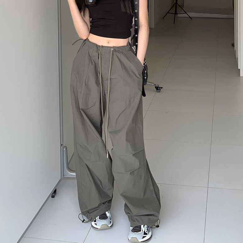 ドロストワイドパンツ♡ゆったり可愛い S1322