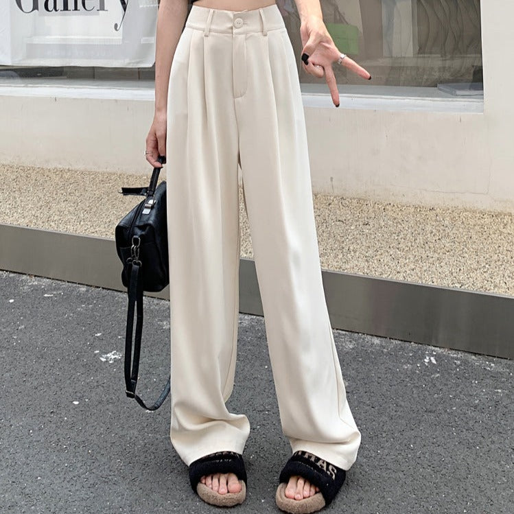 美脚タックストレートパンツ♡ルーズで着心地抜群 S1368