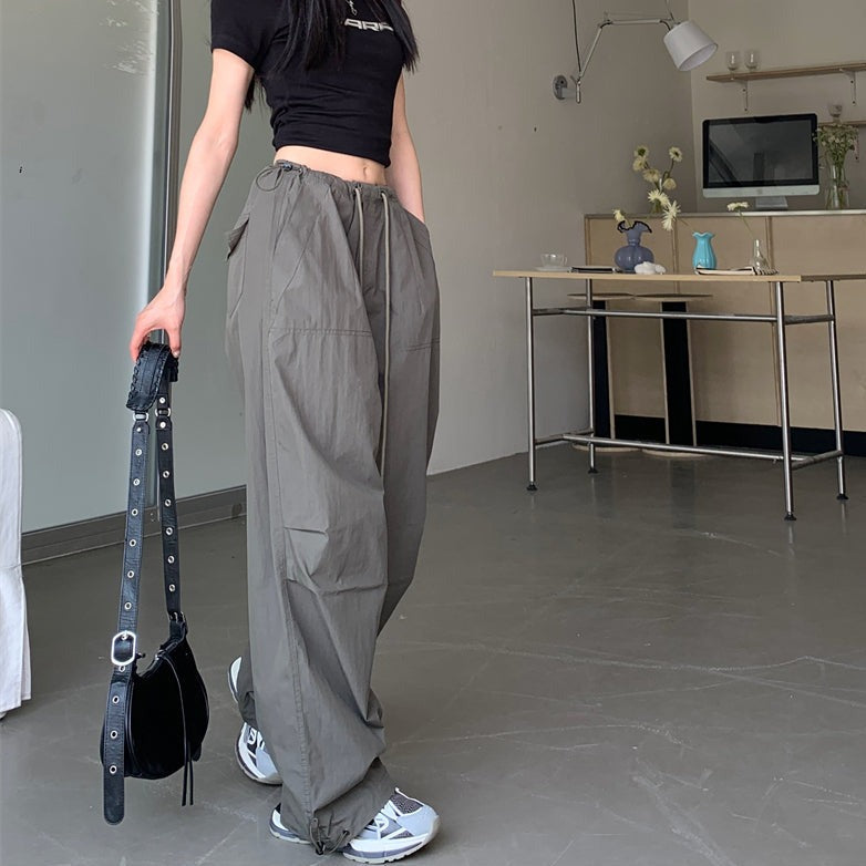 ドロストワイドパンツ♡ゆったり可愛い S1322