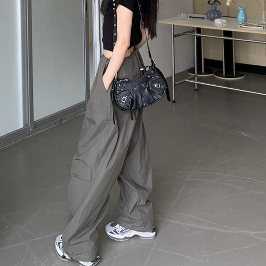 ドロストワイドパンツ♡ゆったり可愛い S1322