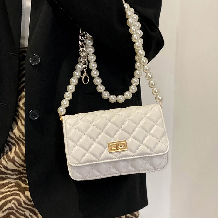 パールチェーンのミニバッグ♡可愛い小物 S2759