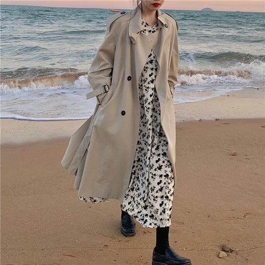 大人可愛いオーバートレンチコート♡ S1767