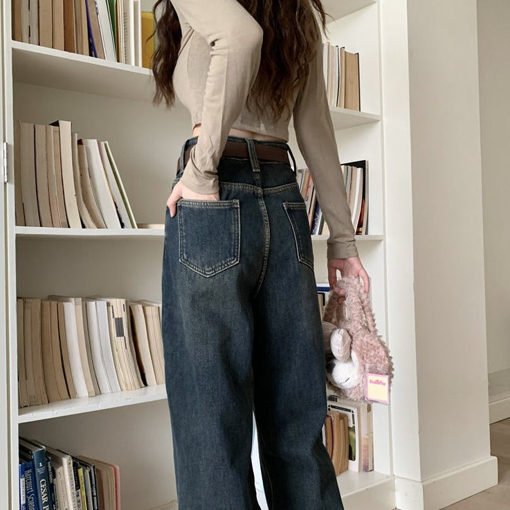 デニムホットパンツ ボア裏起毛で暖か♡ S1211