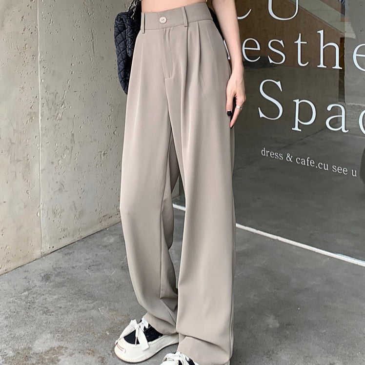 美脚タックストレートパンツ♡ルーズで着心地抜群 S1368