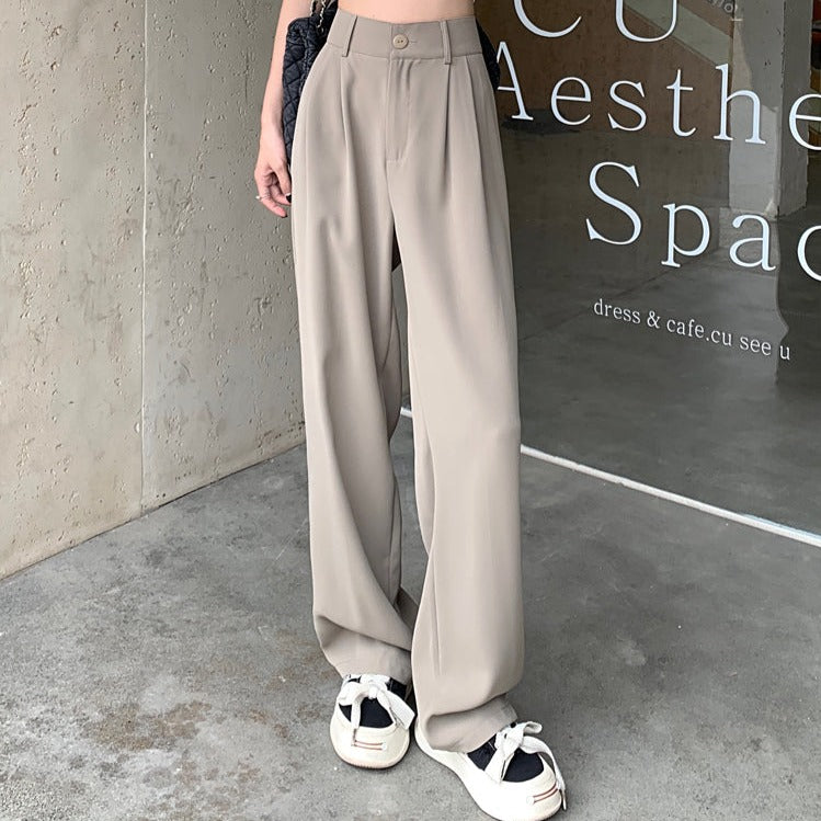 美脚タックストレートパンツ♡ルーズで着心地抜群 S1368