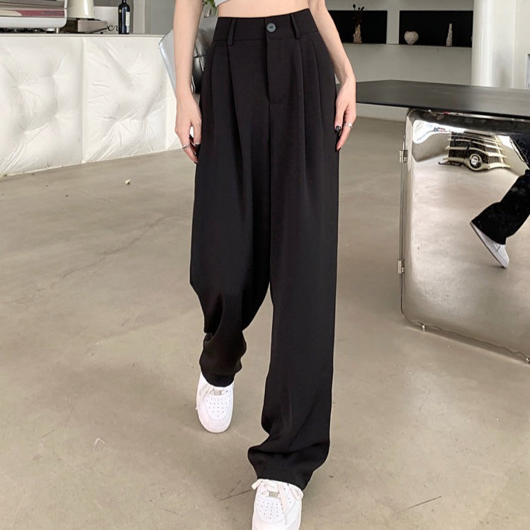 美脚タックストレートパンツ♡ルーズで着心地抜群 S1368