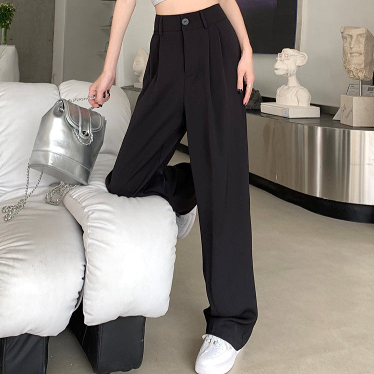 美脚タックストレートパンツ♡ルーズで着心地抜群 S1368