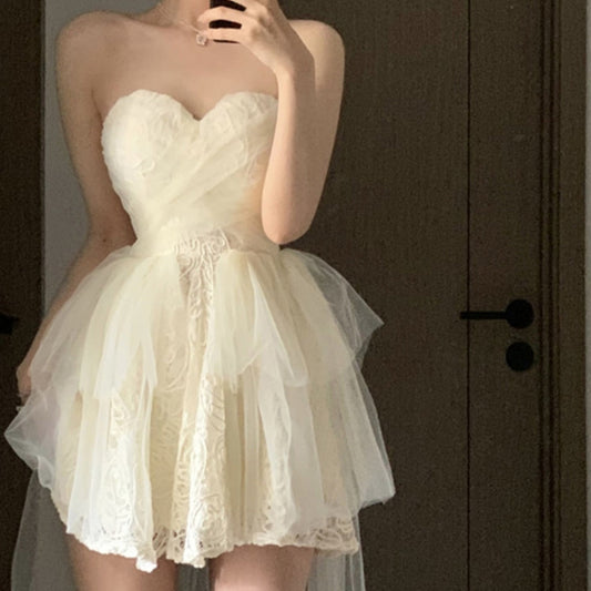 総レースのベアワンピース♡ S1344