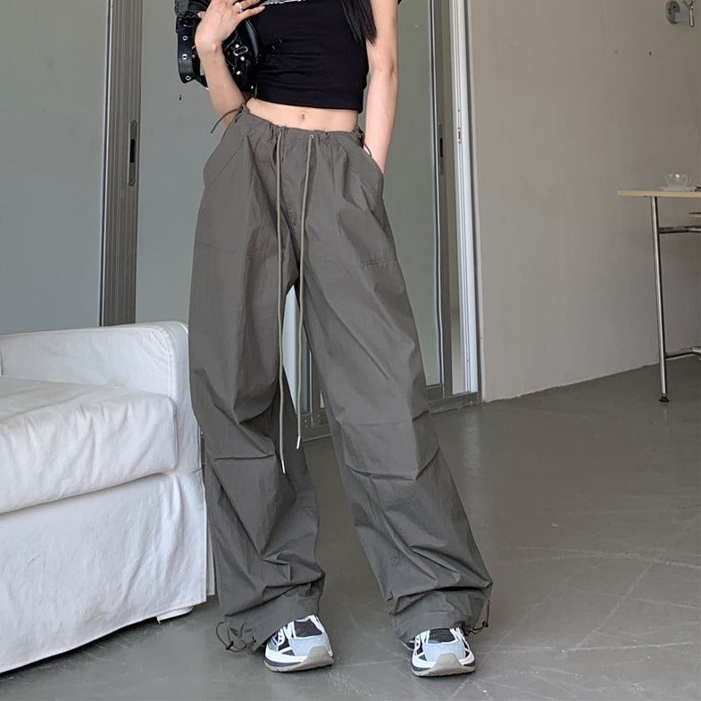 ドロストワイドパンツ♡ゆったり可愛い S1322