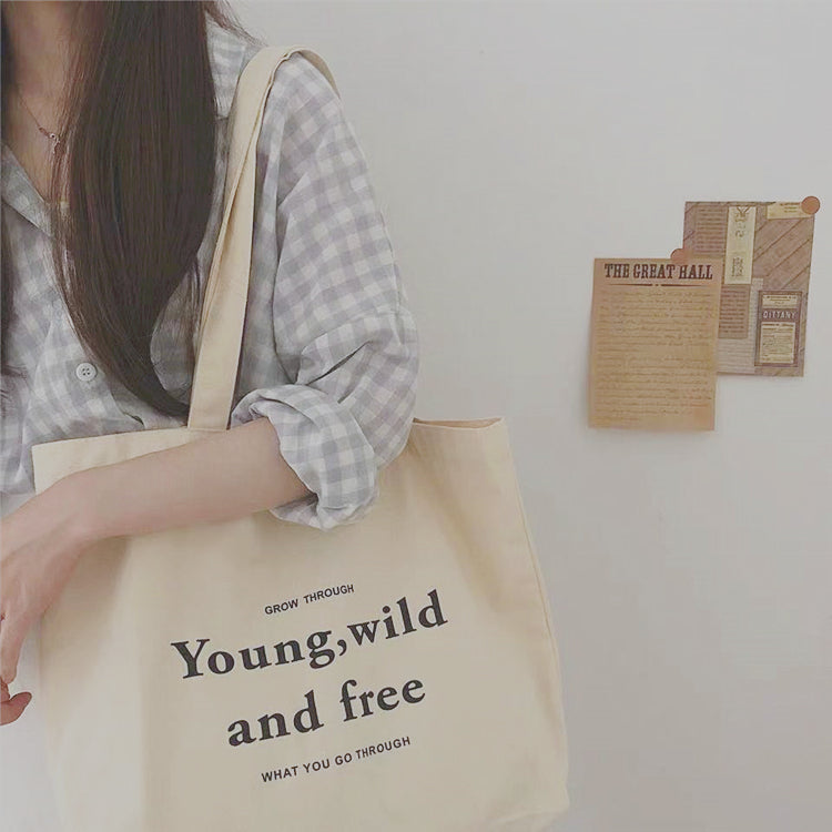 メッセージが可愛い♡トートバッグ S2763