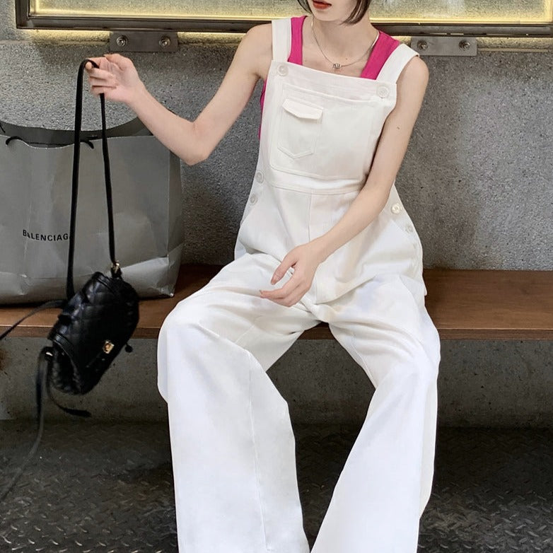 ワイドベイカーサロペット♪ルーズでこなれ感たっぷり S1355