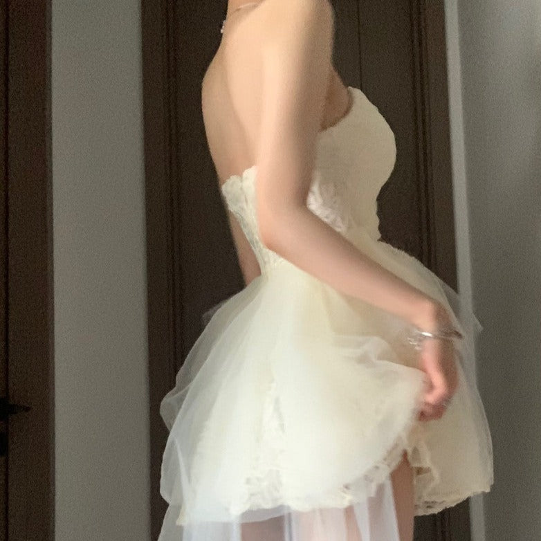 総レースのベアワンピース♡ S1344