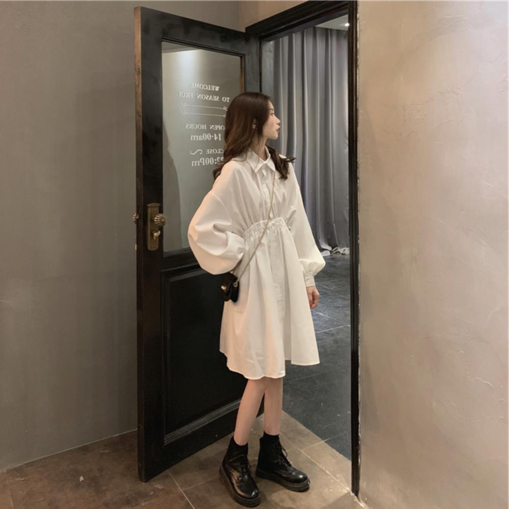 シンプルモノトーンワンピース♡ S1804
