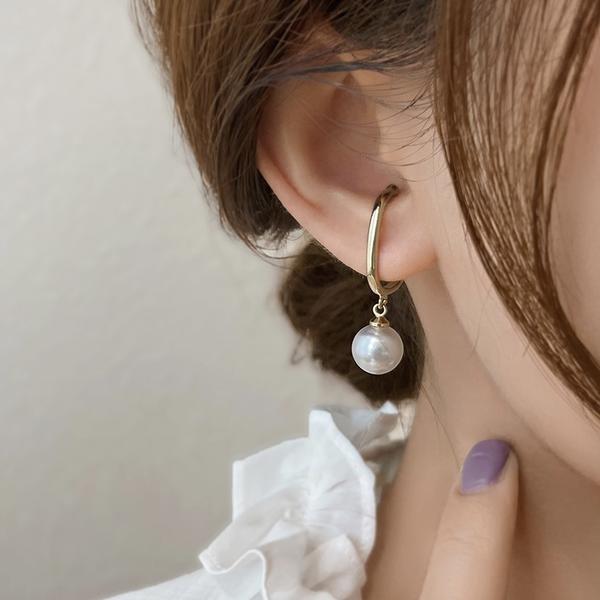 大人可愛いパールループイヤーカフセット♡ S2543