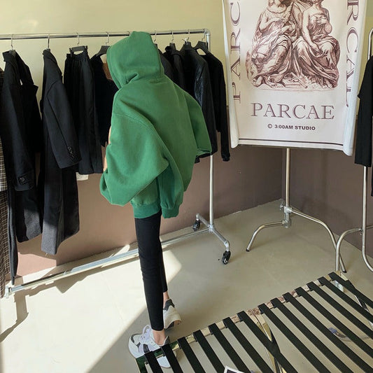 ビッグシルエット ロゴスウェット オーバーサイズフーディー S1112