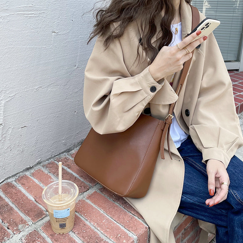 シンプルで可愛いバケットバッグ♡ S2160