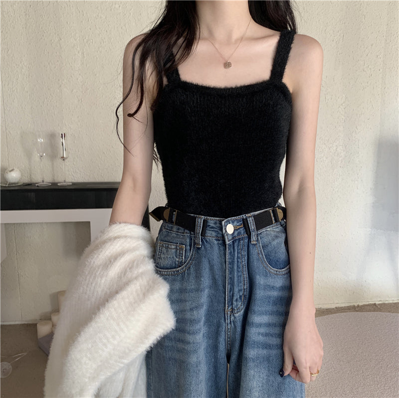 ふわモヘアキャミソール♡大人可愛いニット S1441