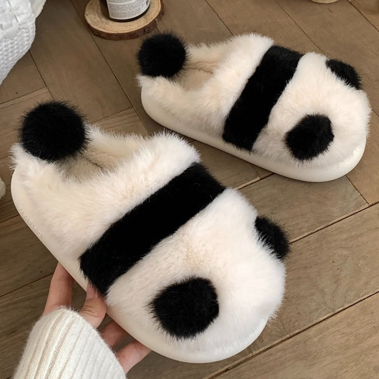 パンダのもこもこルームシューズ♡ S2028