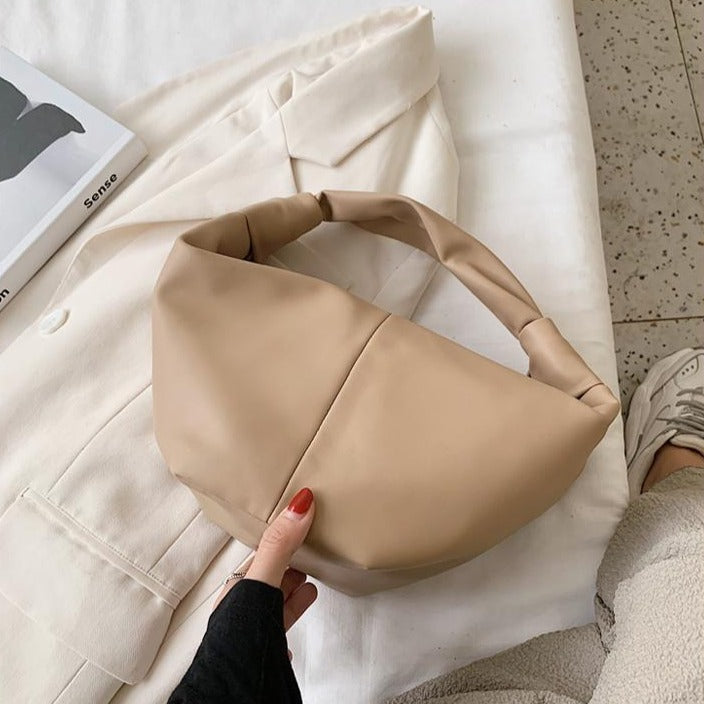 フェイクレザー ノットミニバッグ♡トレンドデザイン S2525