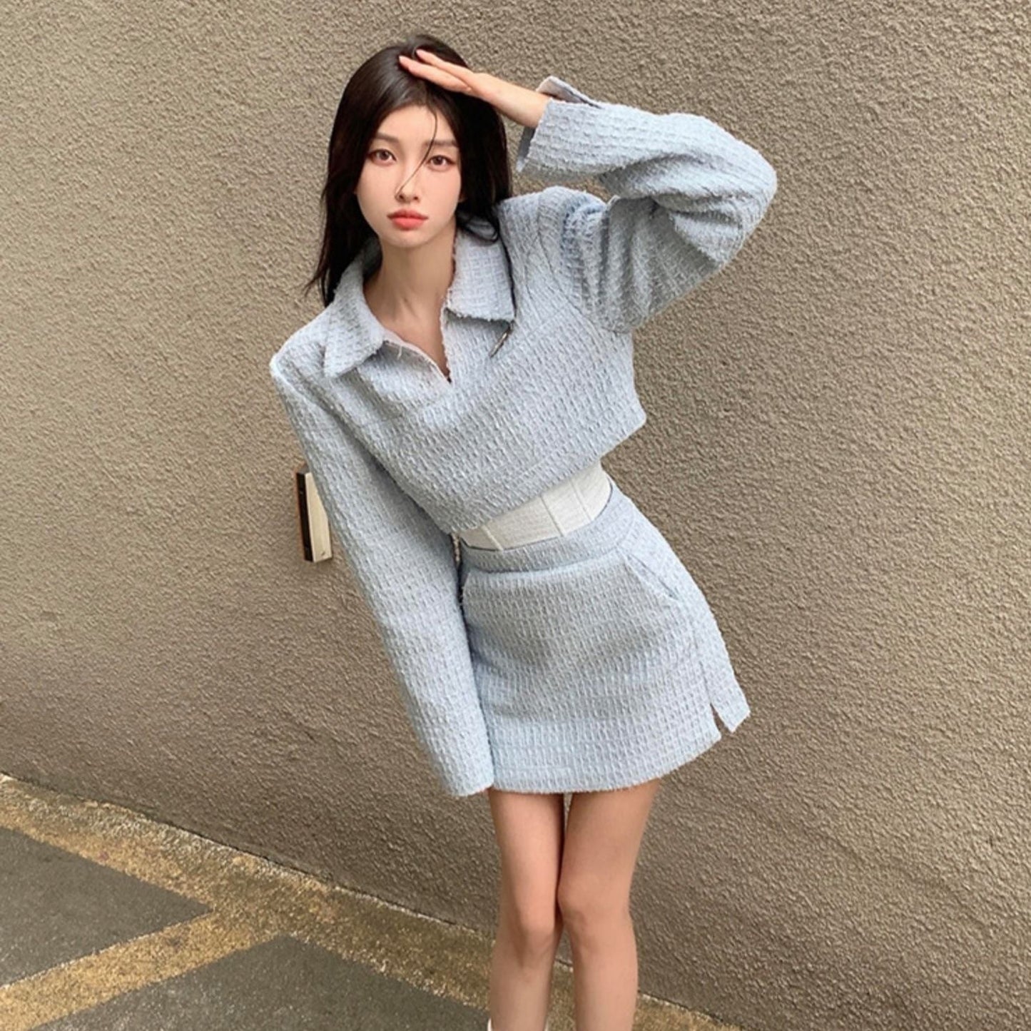 大人可愛いジャガードセットアップ♡ S2124