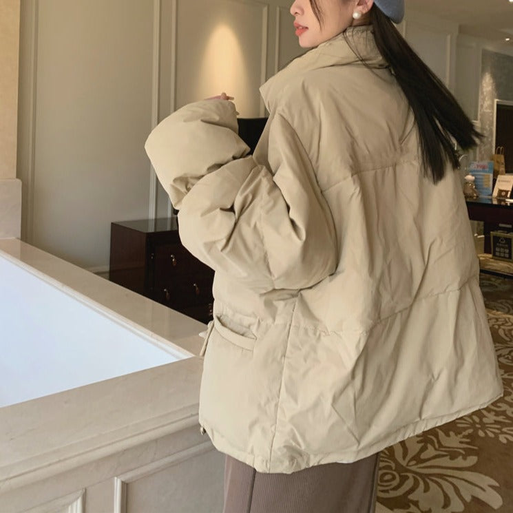 ゆるふわダッフルパフジャケット♡オーバーサイズで暖か S1073