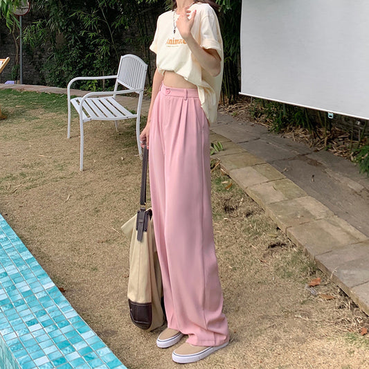 大人可愛いリラックスワイドパンツ S1430