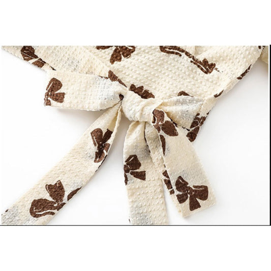 サイドリボンが可愛いトレンドブラウス♡ S1573