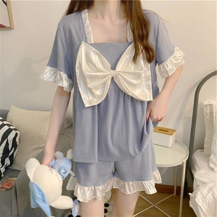 ビッグリボンが可愛いルームウェア♡ S2235