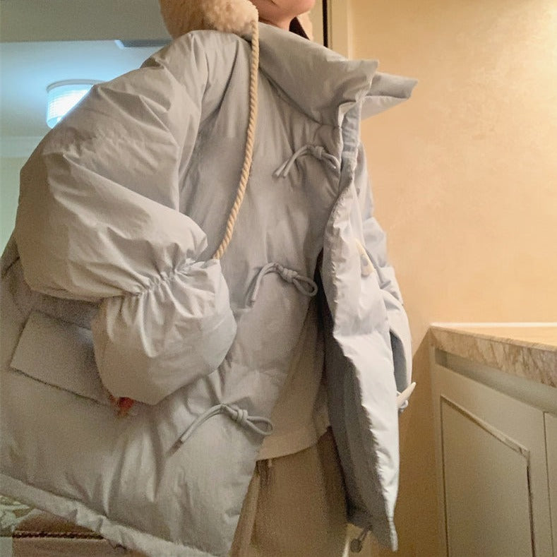 ゆるふわダッフルパフジャケット♡オーバーサイズで暖か S1073