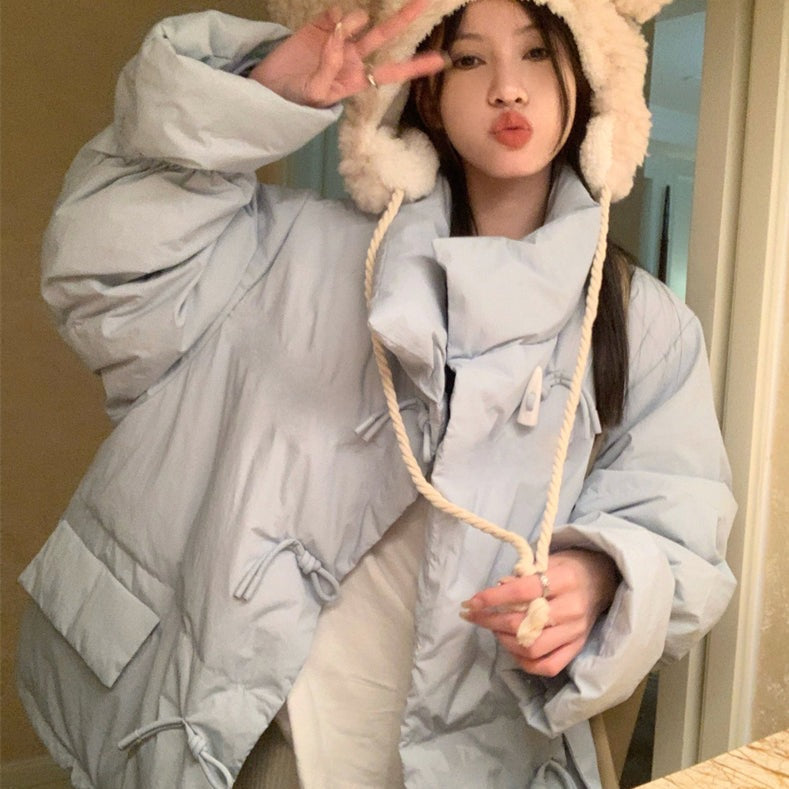 ゆるふわダッフルパフジャケット♡オーバーサイズで暖か S1073