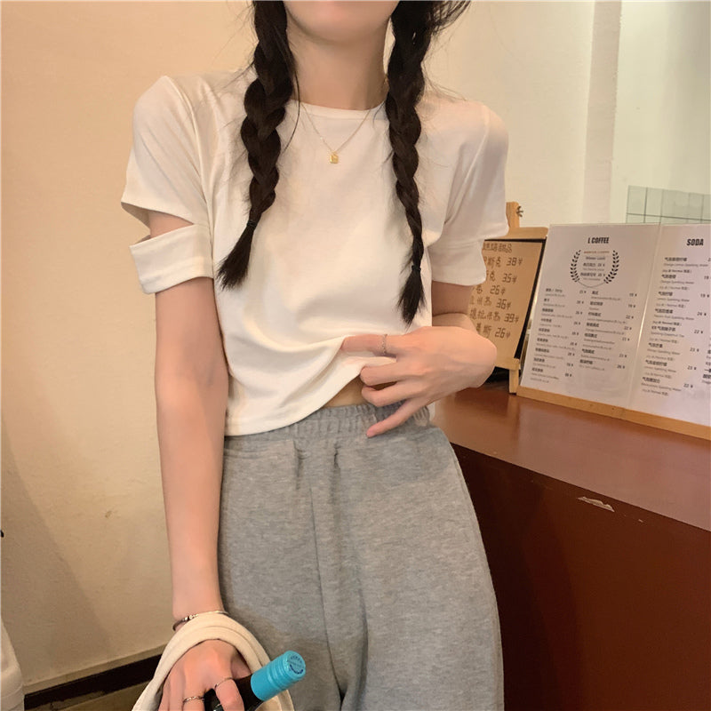 カットスリーブTシャツ♡涼しげでこなれ感抜群 S1869