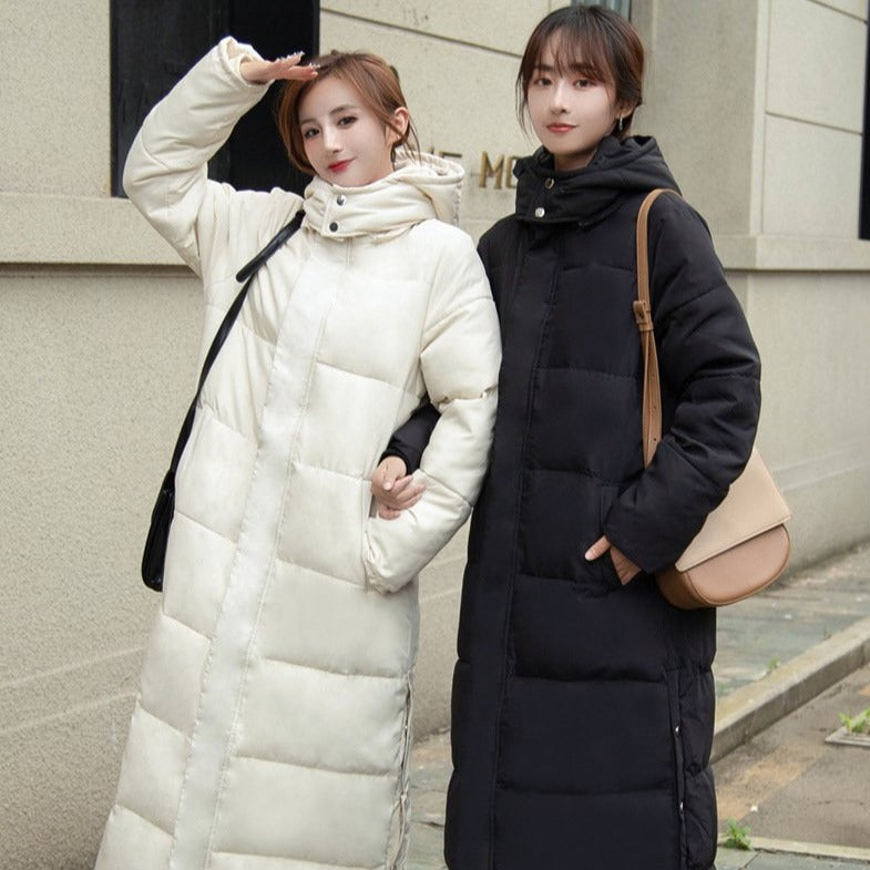 スリットでおしゃれなロングダウンコート♡ S1087