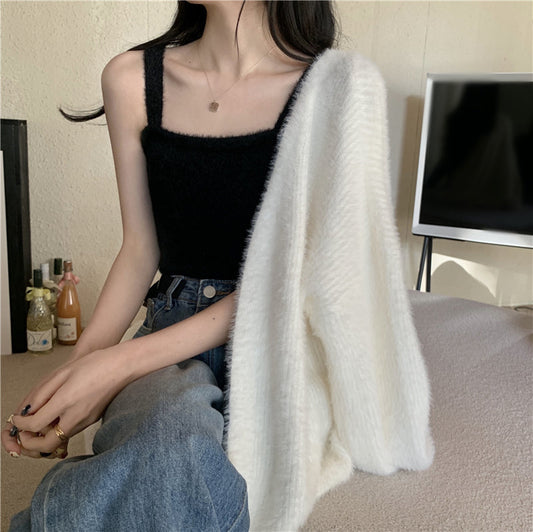 ふわモヘアキャミソール♡大人可愛いニット S1441