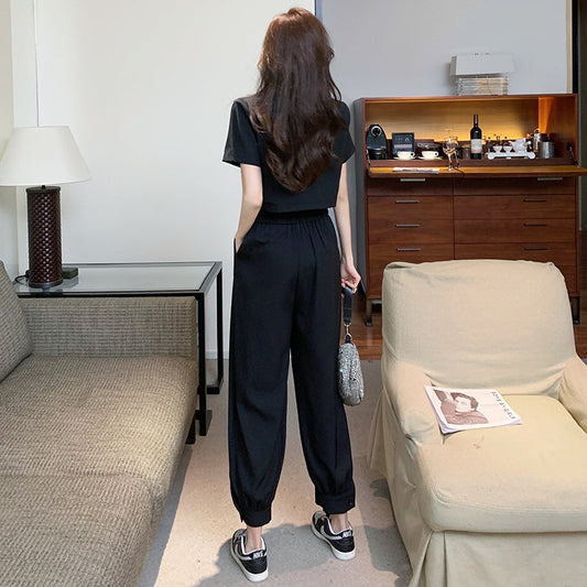 半袖ジャケット&ジョガーパンツ セットアップ♡ S1436